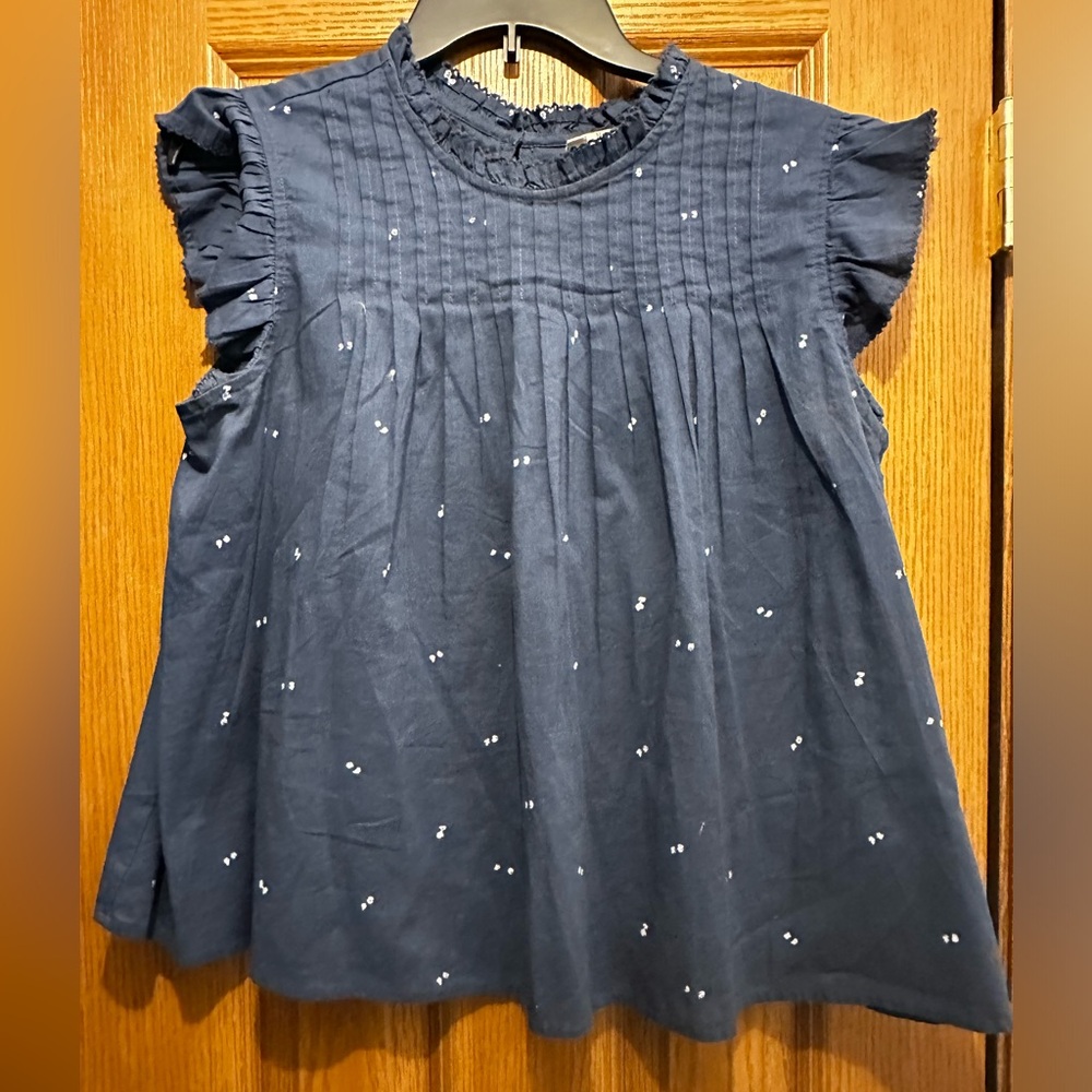 ANA - Blue Blouse - Size Medium - worn once -
